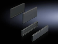 Панели цоколя боковые для шкафа серии TS 400x100mm, RAL7022 (2 шт.)