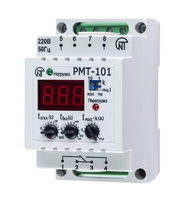 Реле контроля тока модульное цифр. 0-100А 1ПК 16А 220В тип РМТ-101