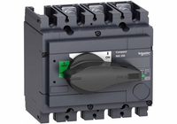 Выключатель-разъединитель 3П 200А с чёрной ручкой INTERPACT INS250